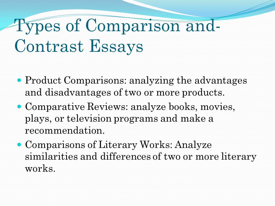 Various Types of Literary Analysis